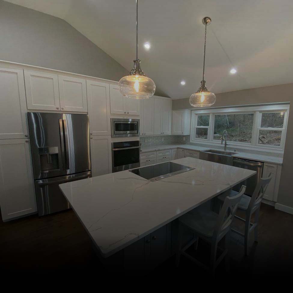 general contractor stunning classic residential kitchen Elite Design Contracting Inc