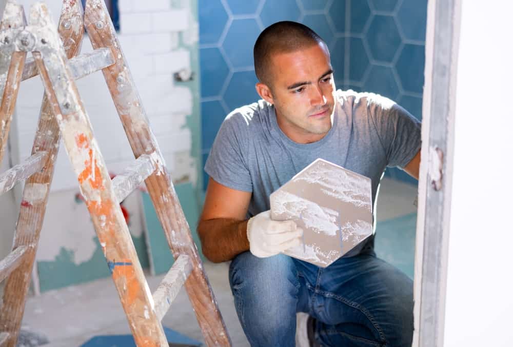 tiling bathroom walls Elite Design Contracting Inc